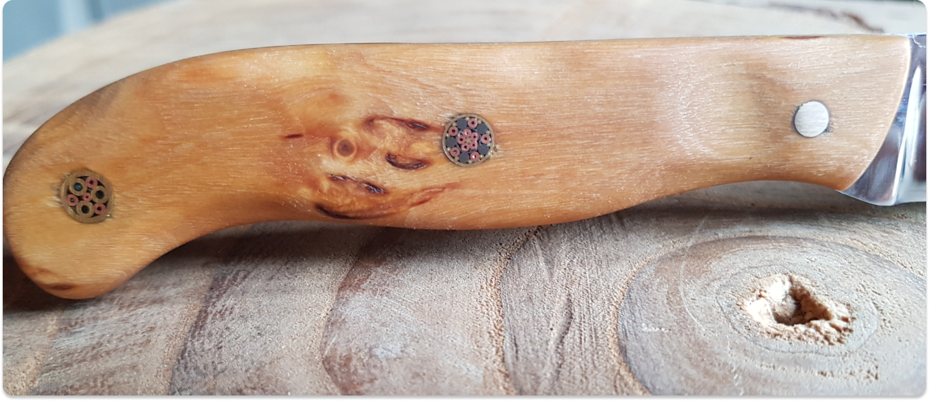 présentation de couteau