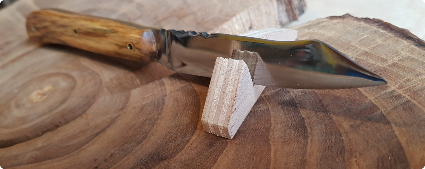 présentation de couteau